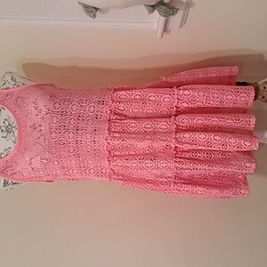 Dress over swimming suits